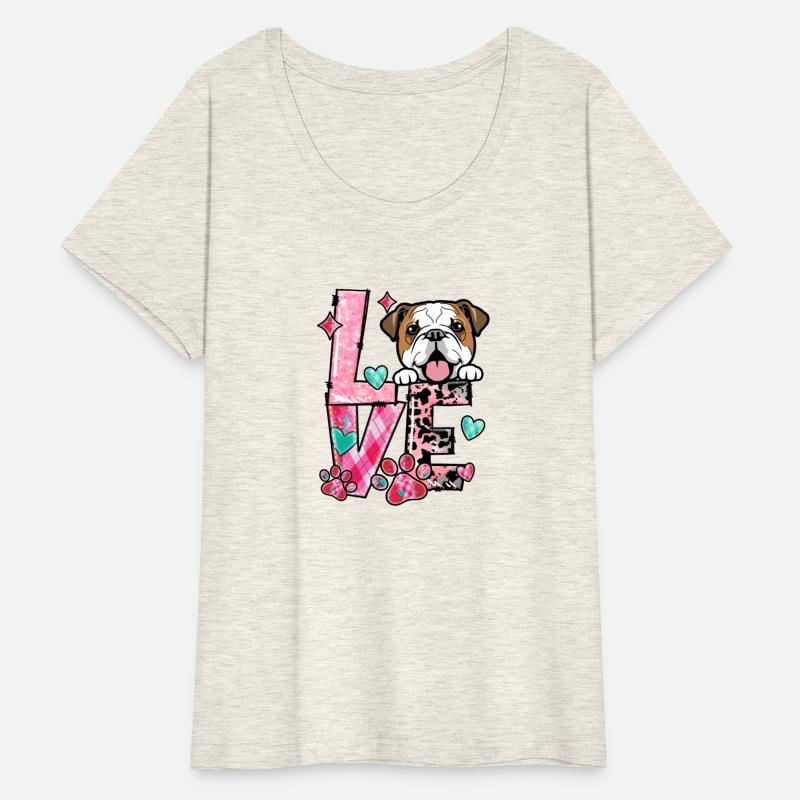 English Bulldog I Love My Dog