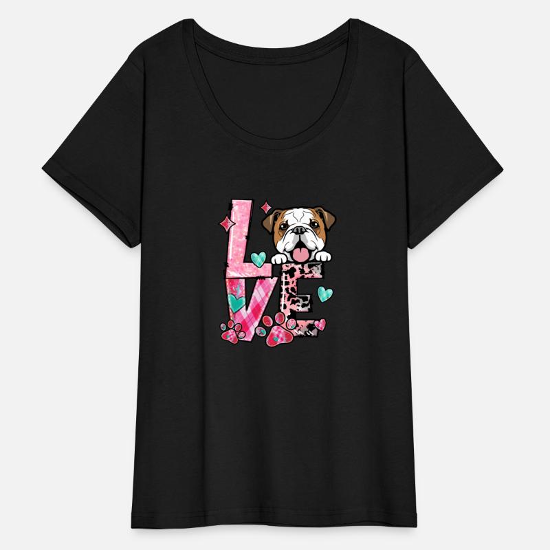 English Bulldog I Love My Dog