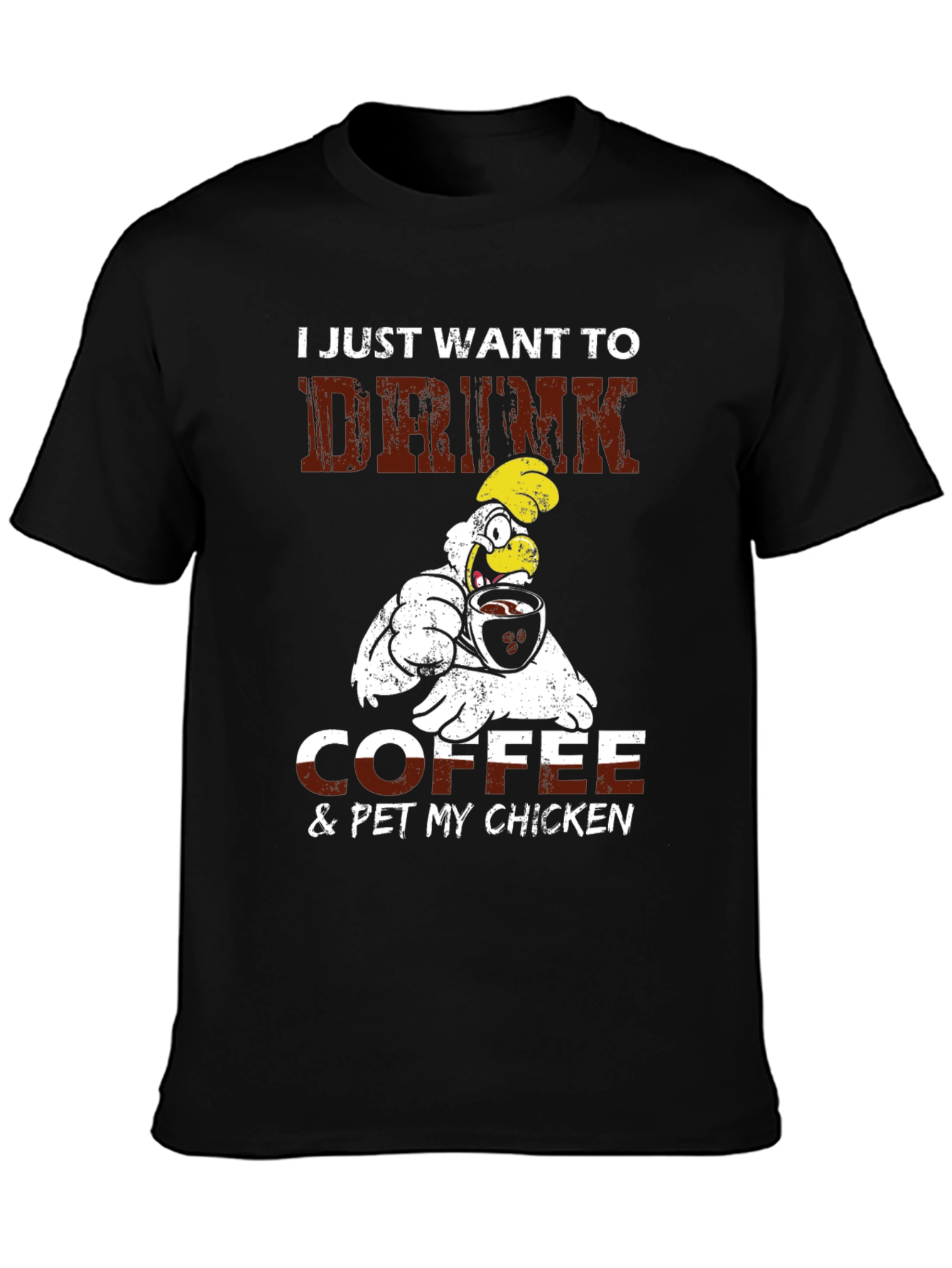 Coffee & Chicken Graphic Tee