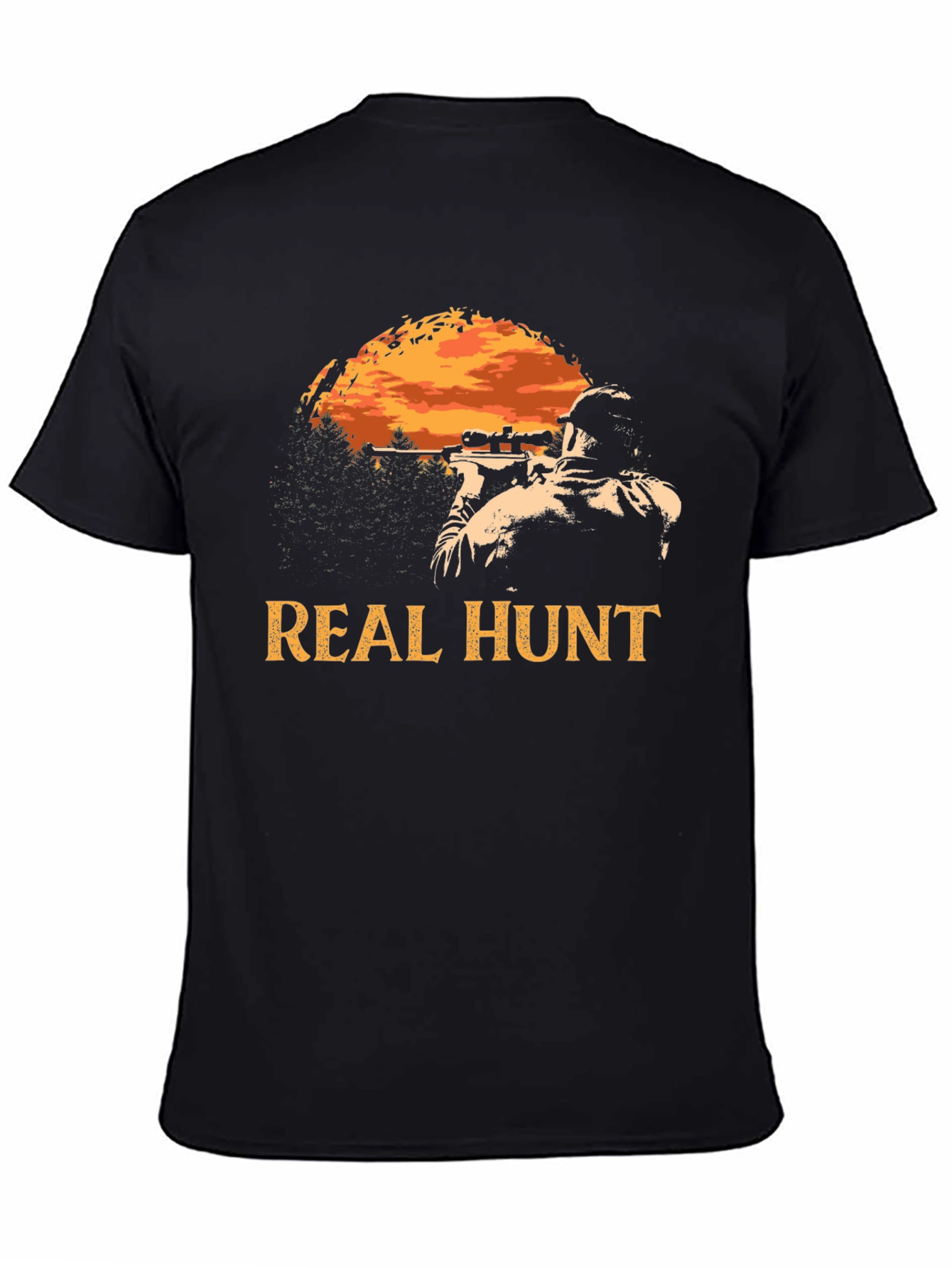 Real Hunt T-Shirt: Hunter Graphic Tee