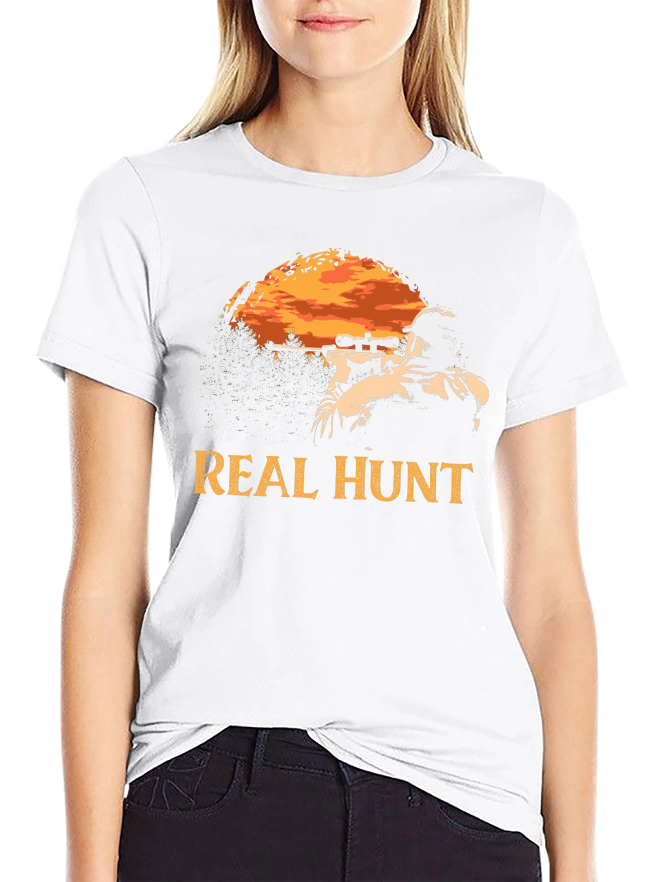 Real Hunt T-Shirt: Hunter Graphic Tee