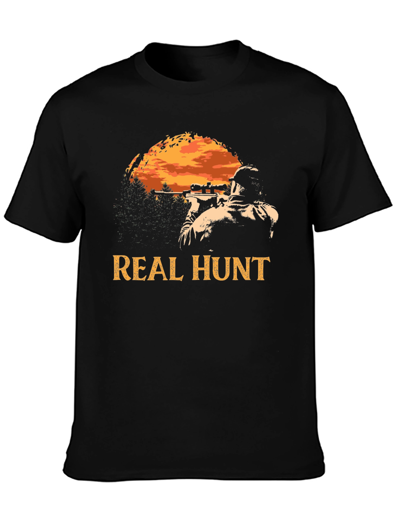 Real Hunt T-Shirt: Hunter Graphic Tee