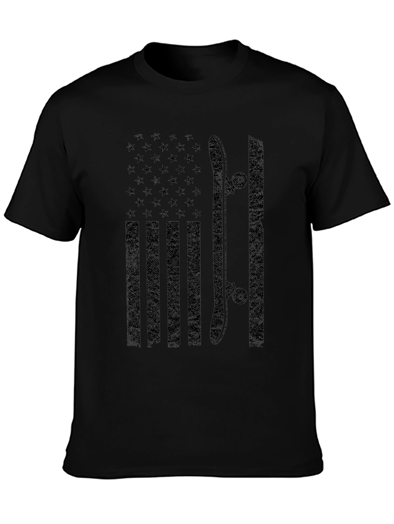Skate USA Flag Graphic Tee