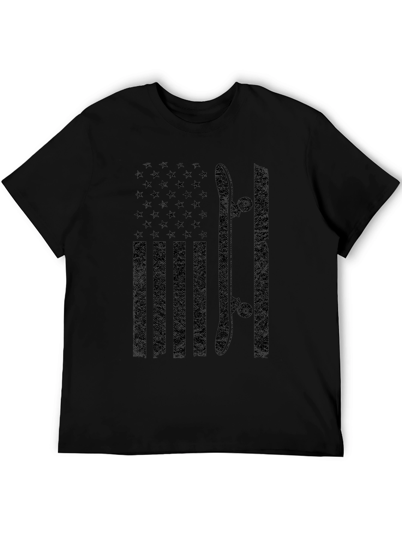 Skate USA Flag Graphic Tee