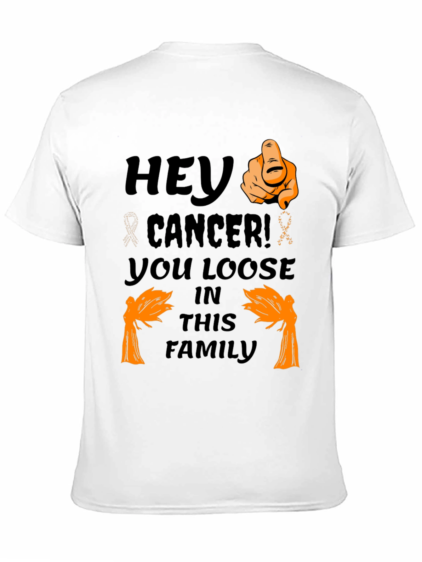 Hey Cancer! Awareness Graphic Tee