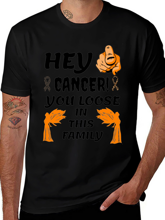 Hey Cancer! Awareness Graphic Tee