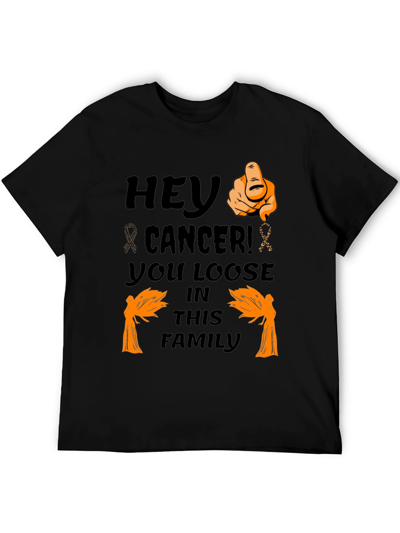 Hey Cancer! Awareness Graphic Tee