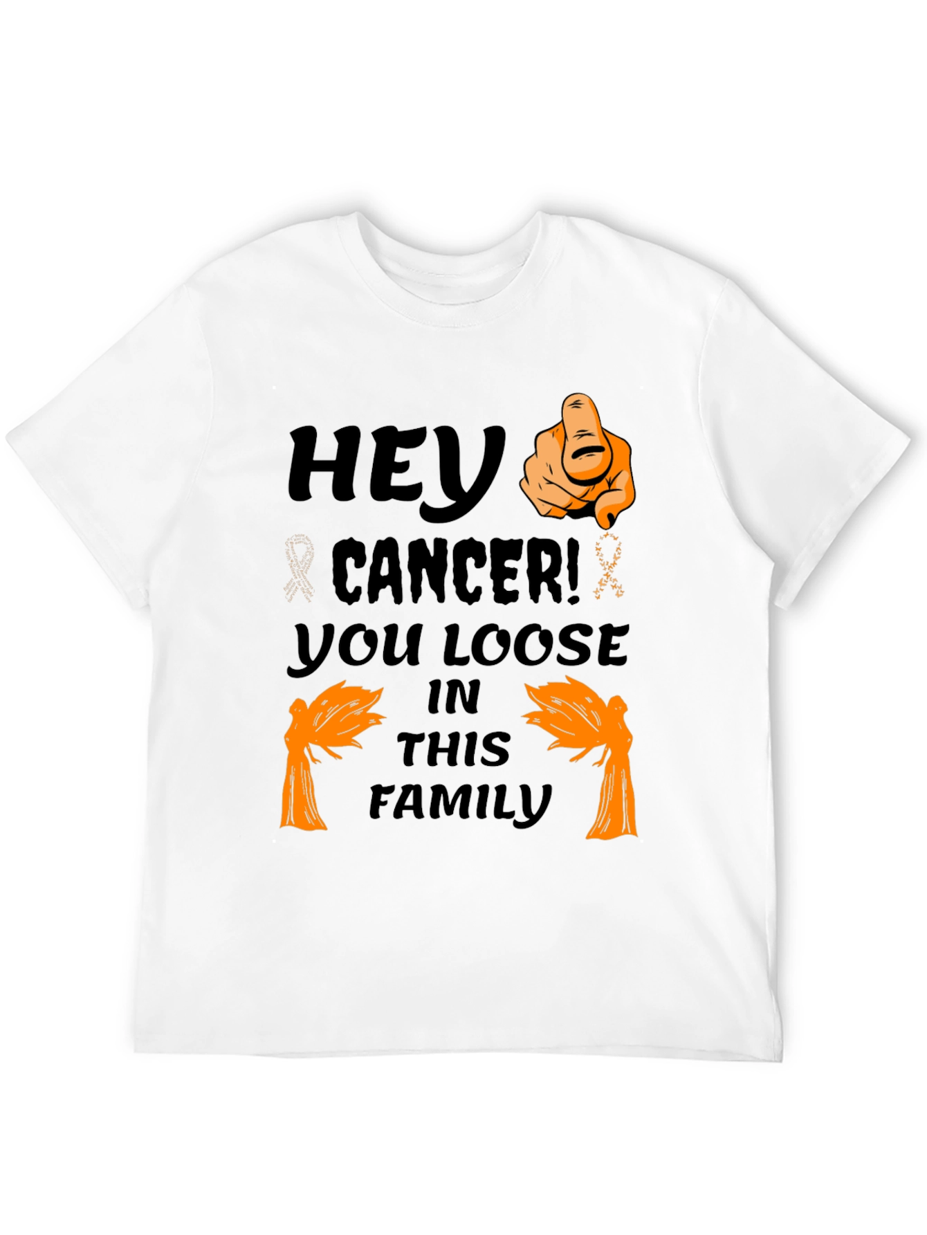 Hey Cancer! Awareness Graphic Tee