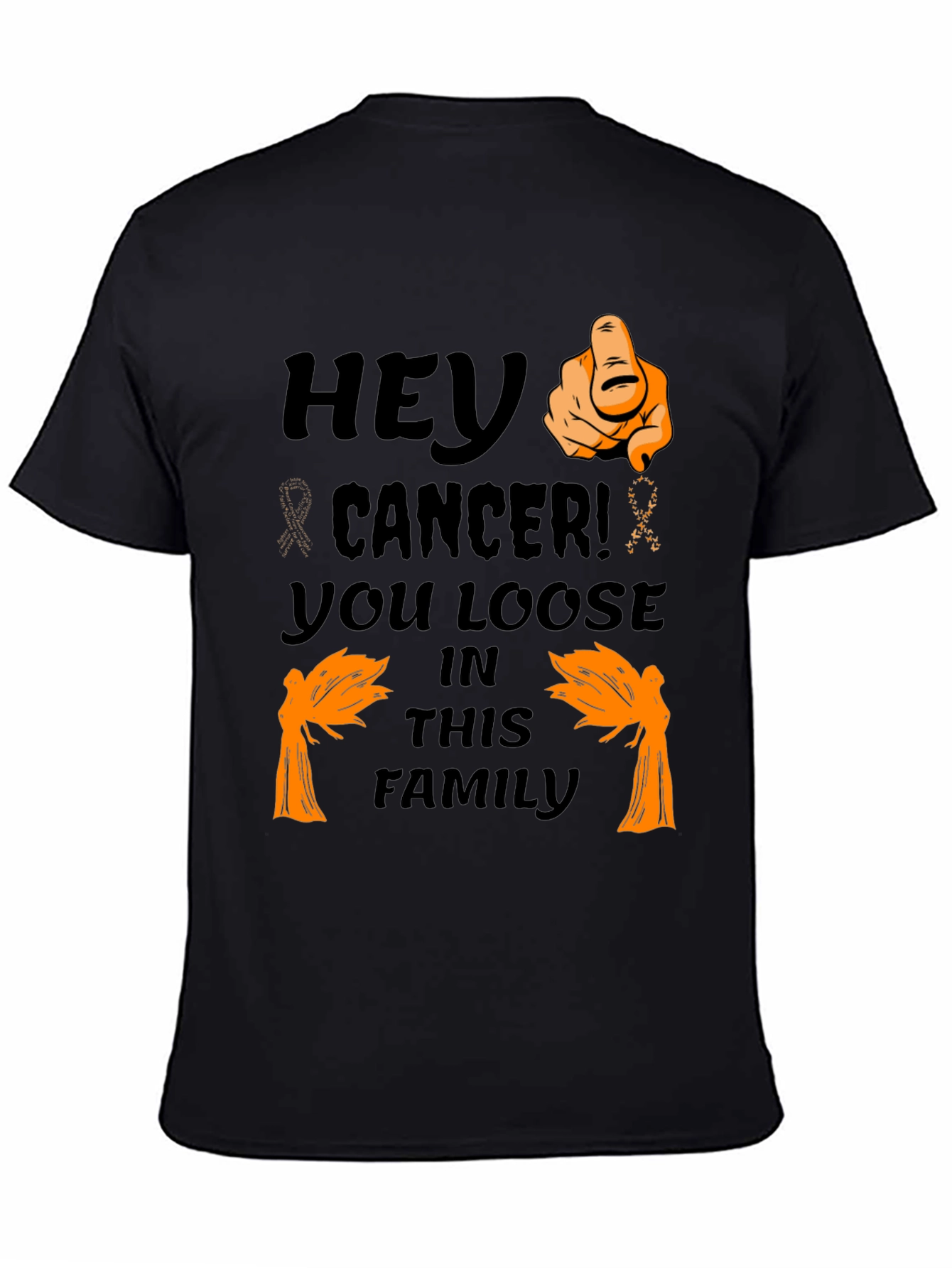 Hey Cancer! Awareness Graphic Tee