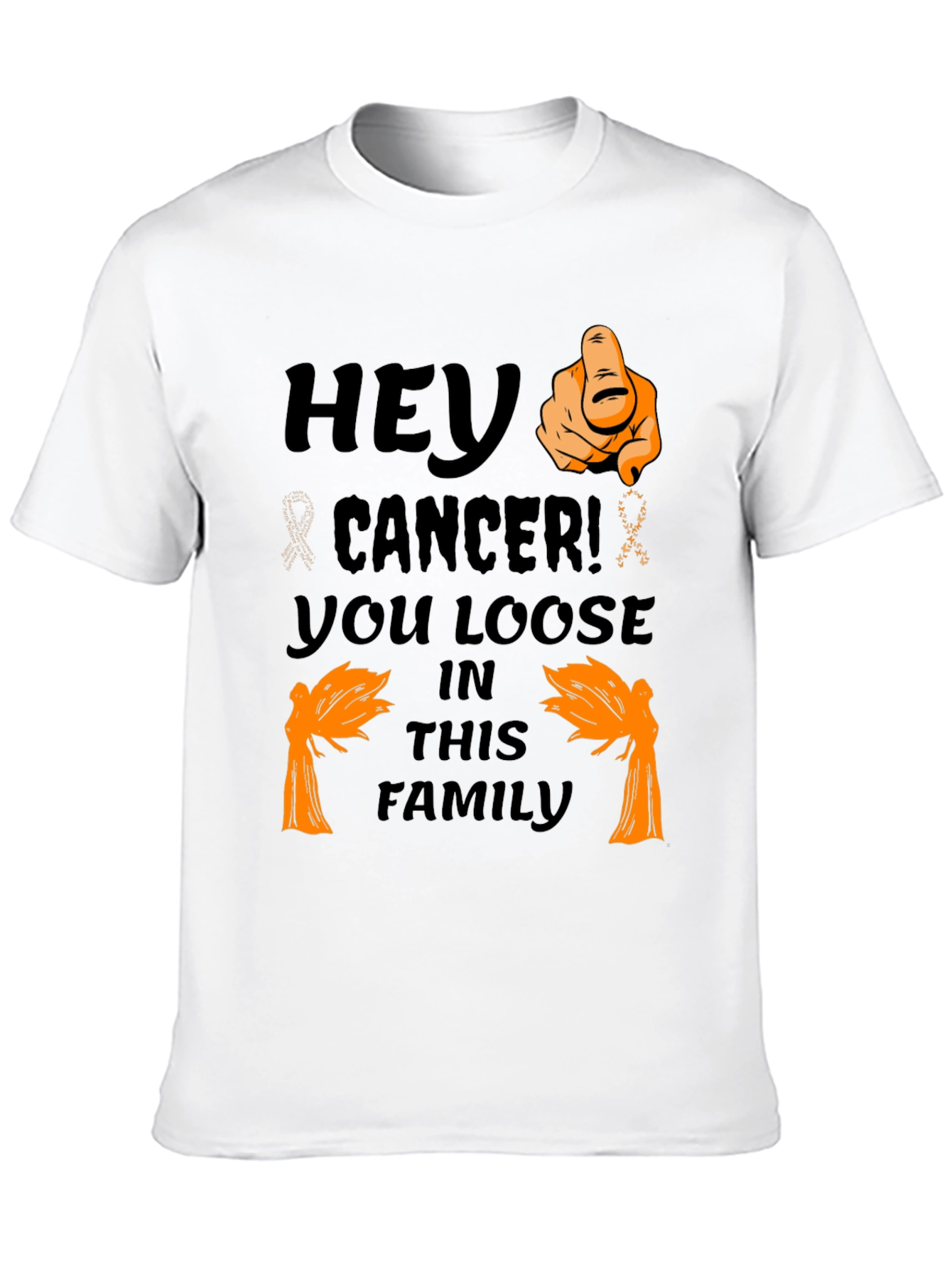 Hey Cancer! Awareness Graphic Tee