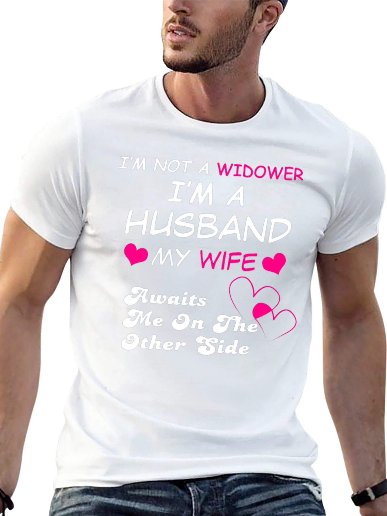 Husband Awaits Wife T-Shirt