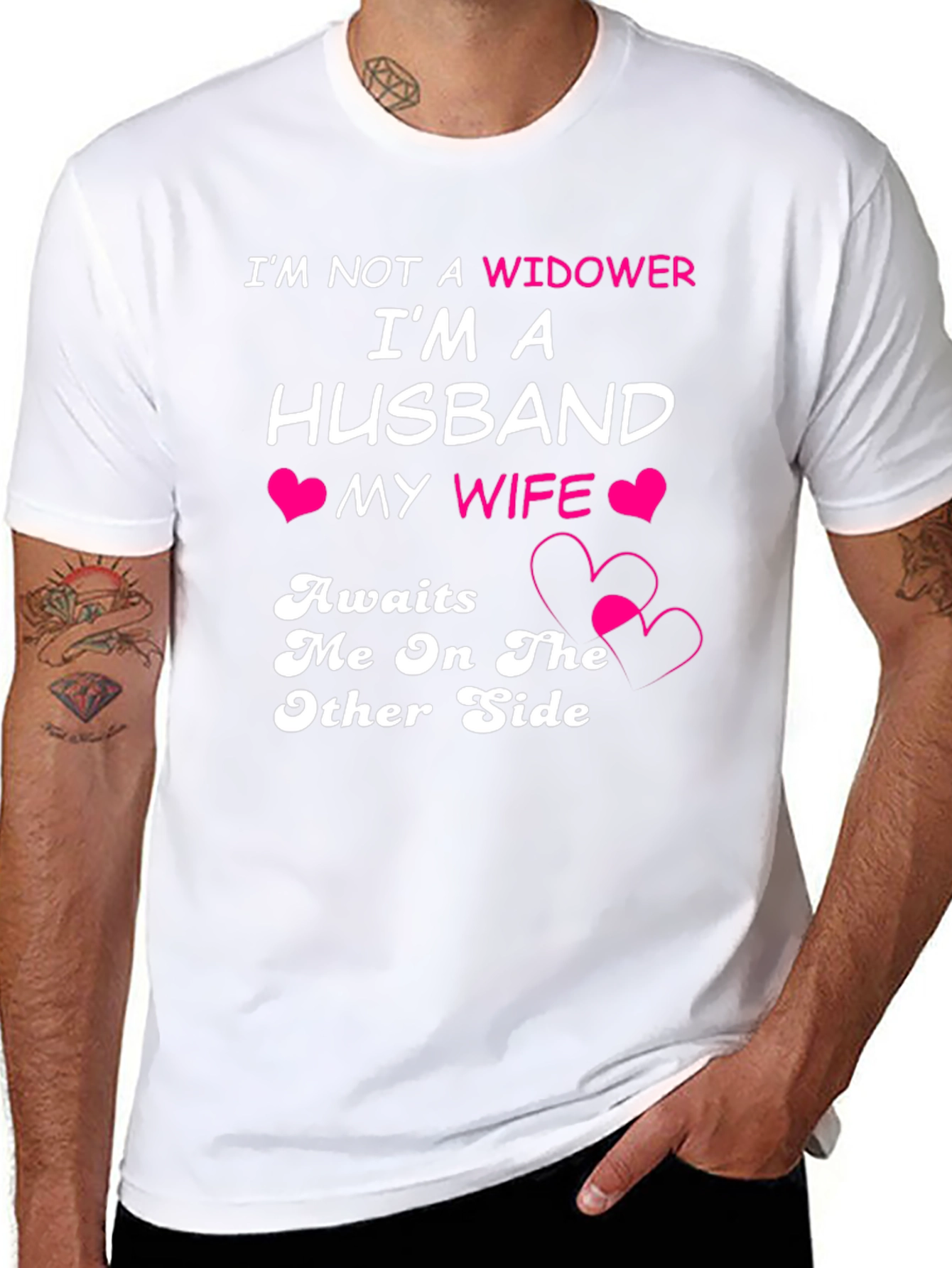 Husband Awaits Wife T-Shirt