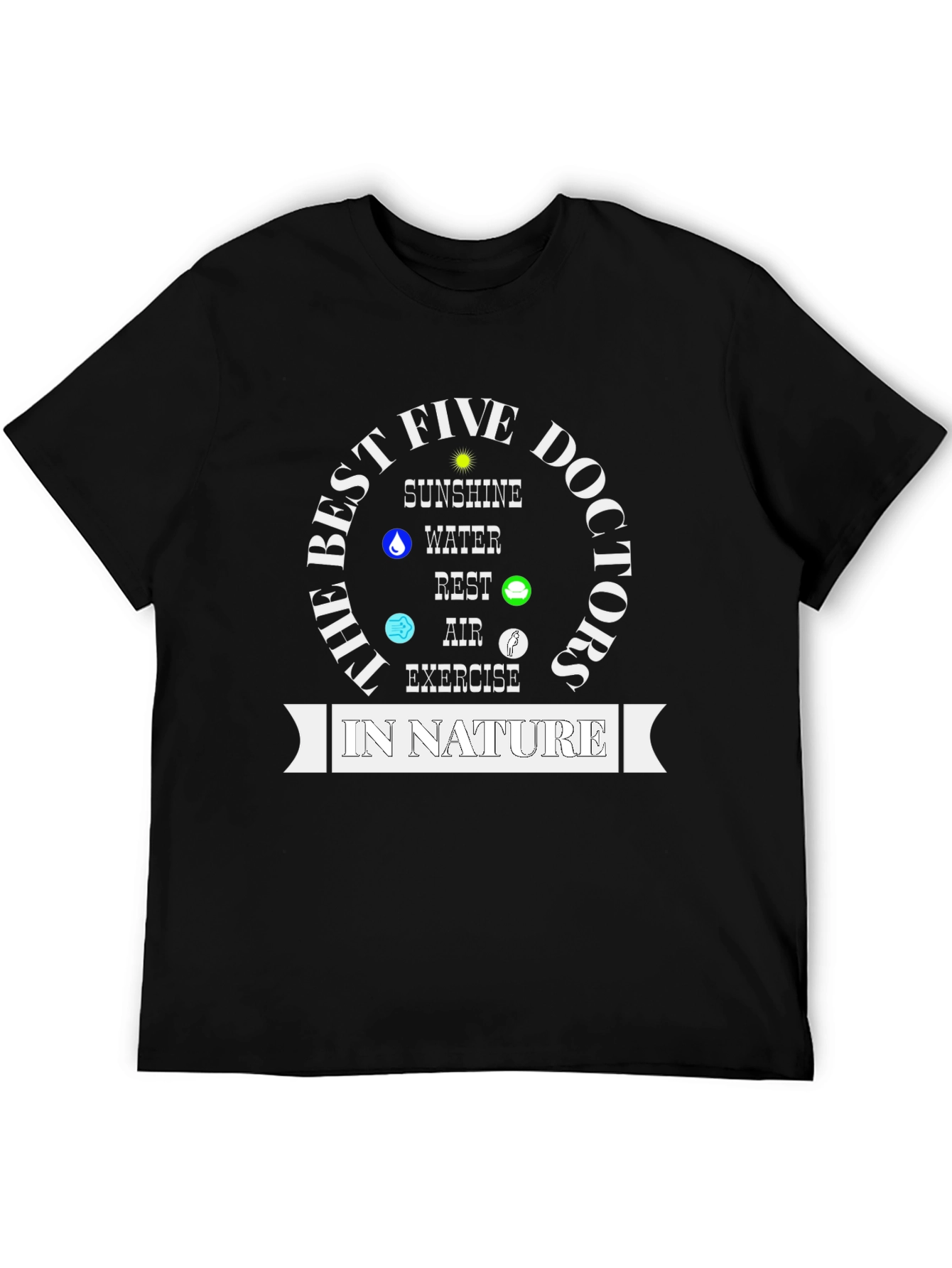 Best Five Doctors in Nature Graphic T-Shirt