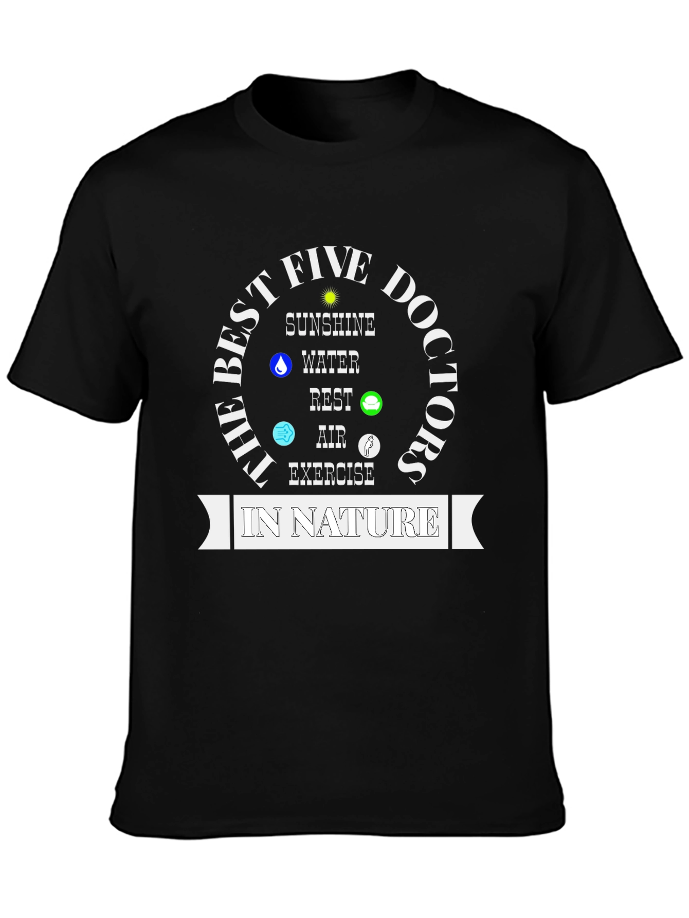 Best Five Doctors in Nature Graphic T-Shirt