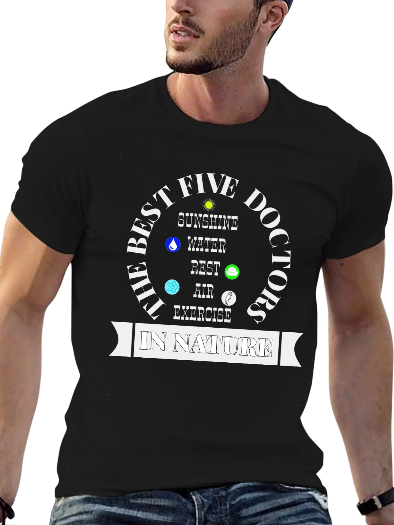 Best Five Doctors in Nature Graphic T-Shirt