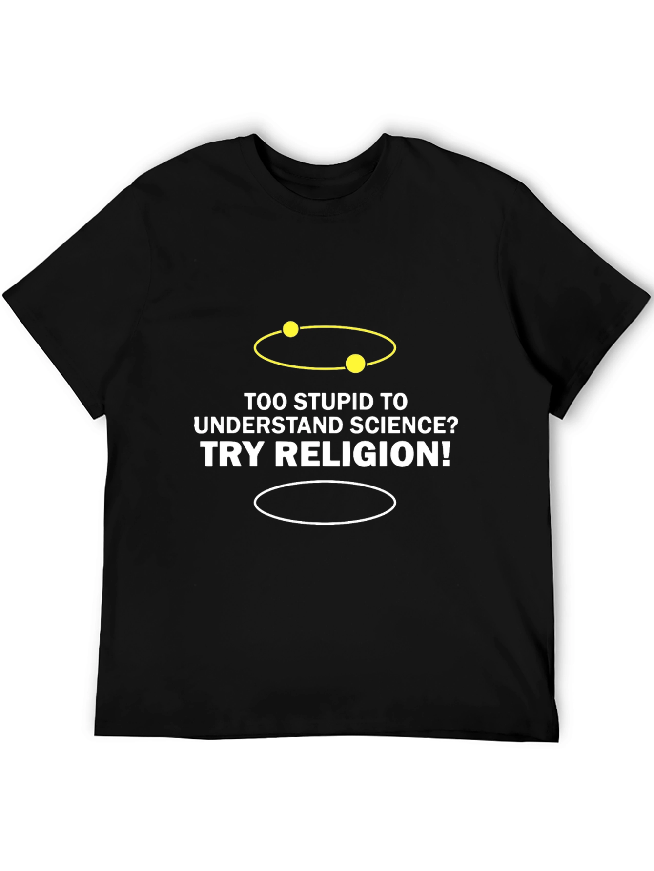 Science vs Religion Graphic Tee