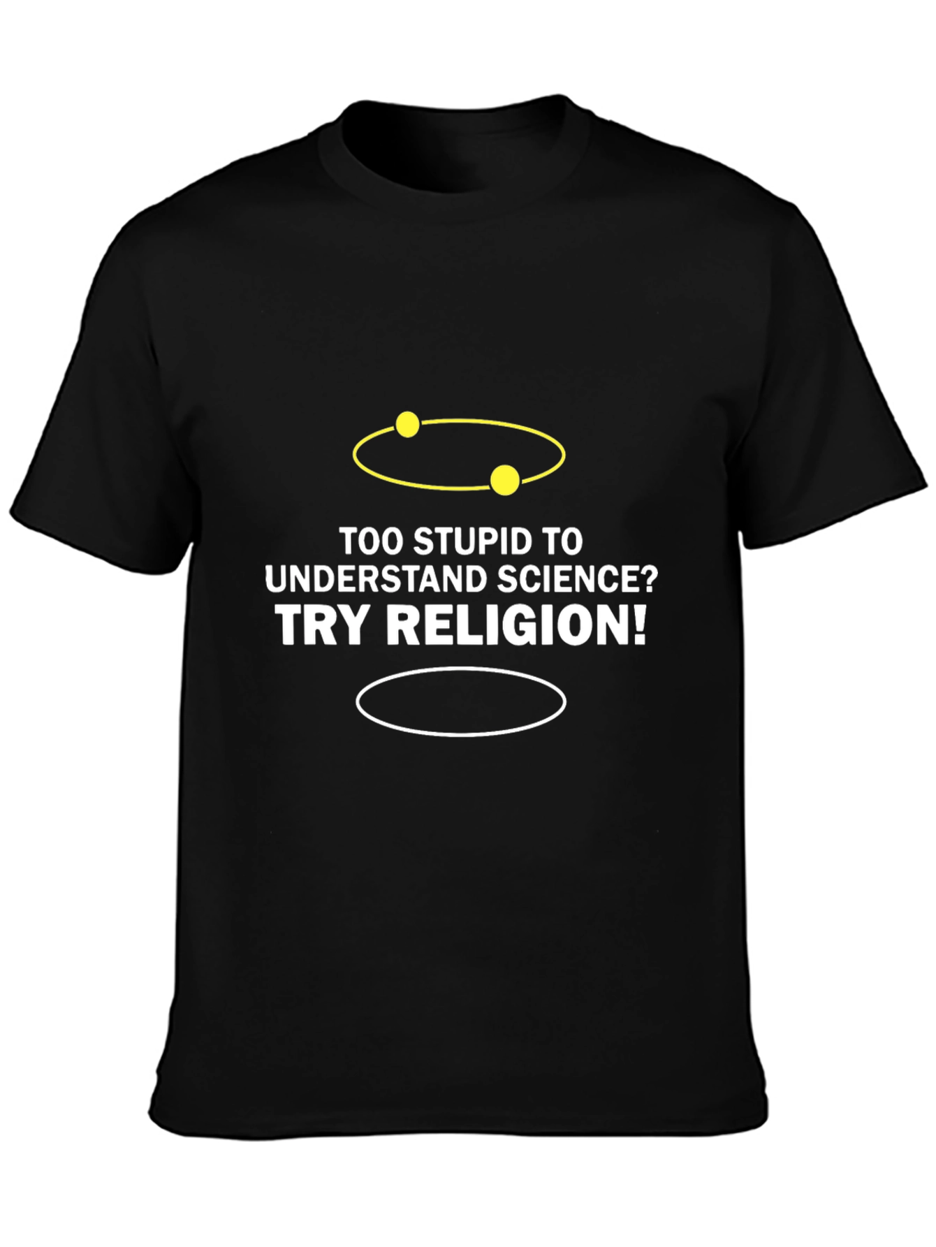 Science vs Religion Graphic Tee