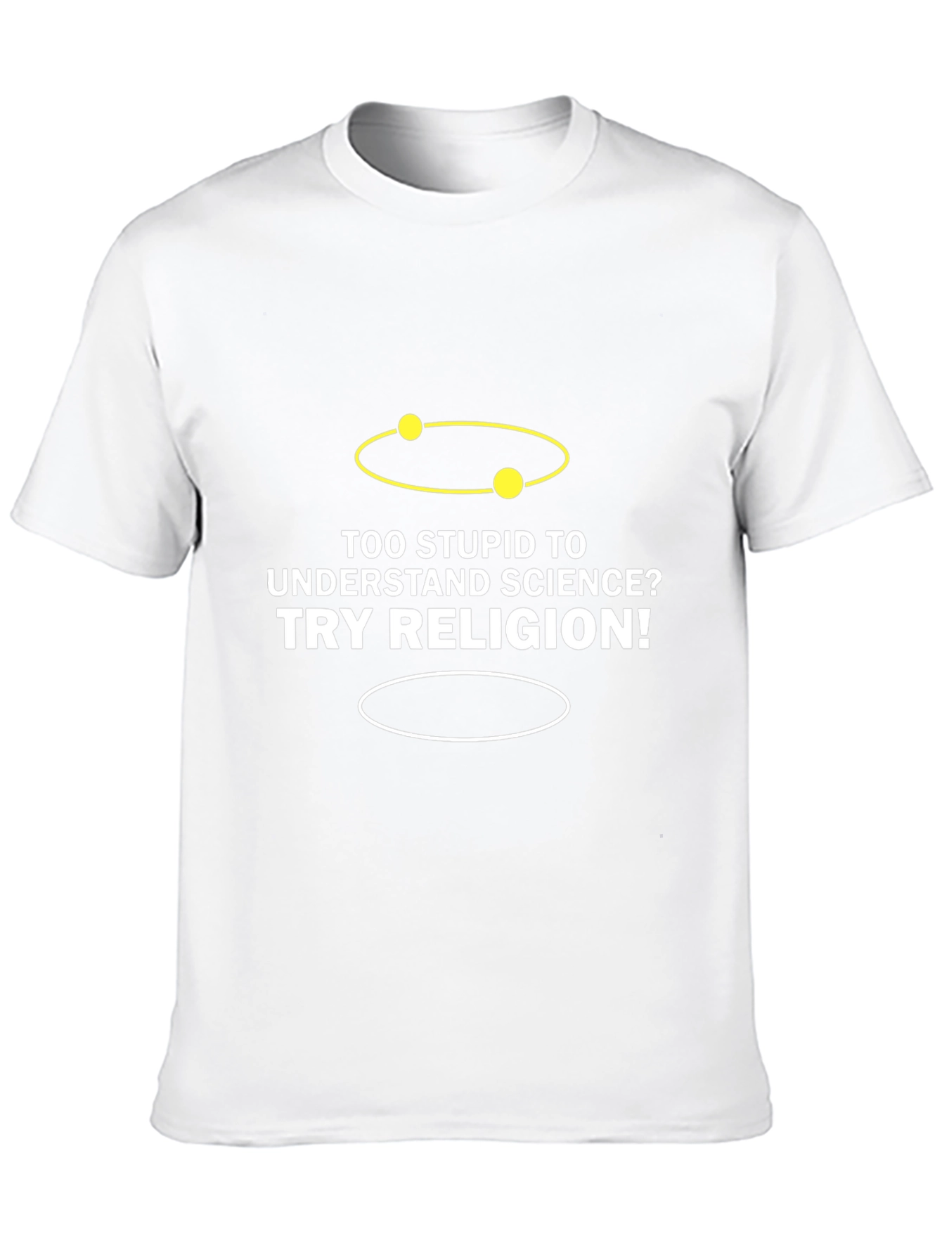 Science vs Religion Graphic Tee