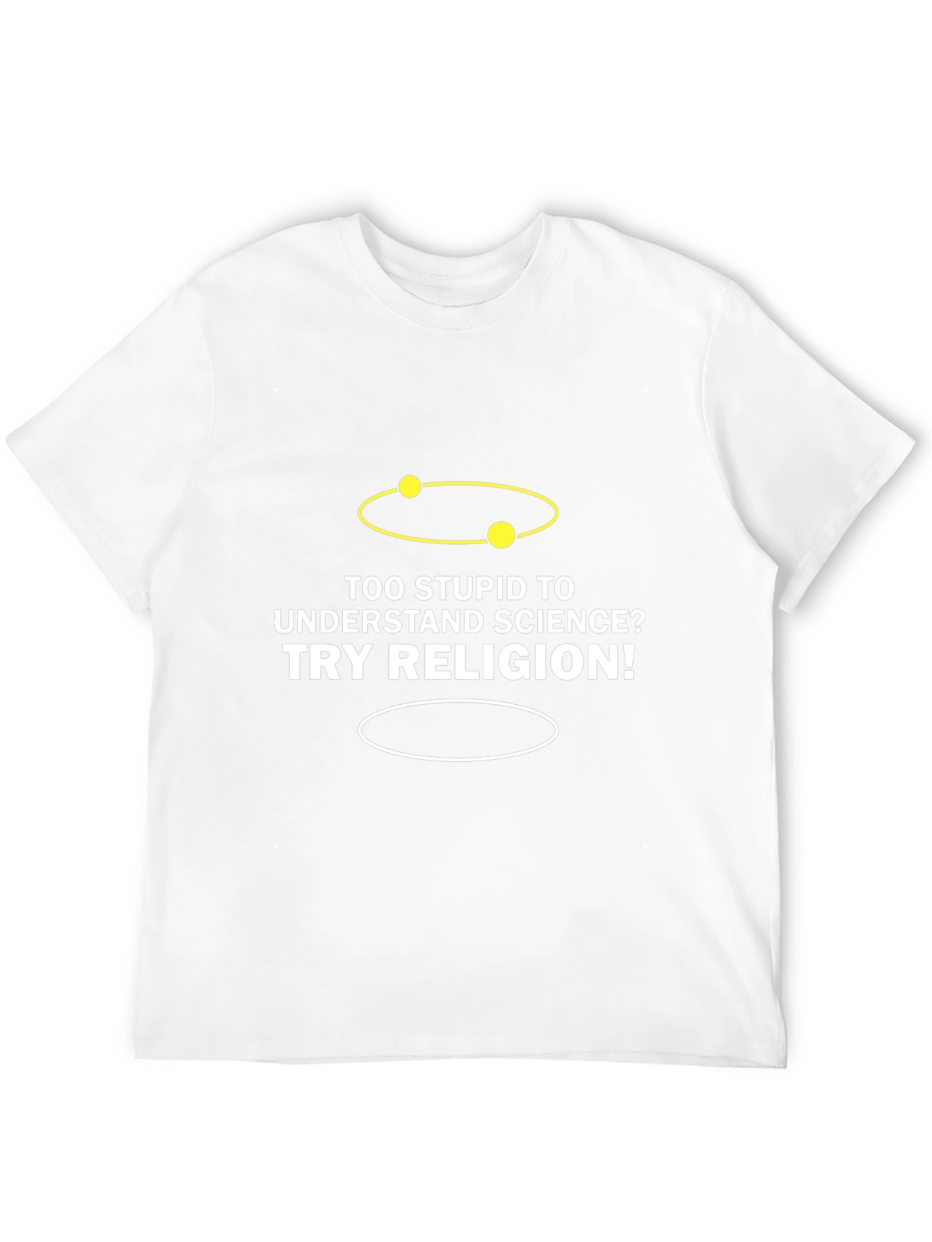 Science vs Religion Graphic Tee
