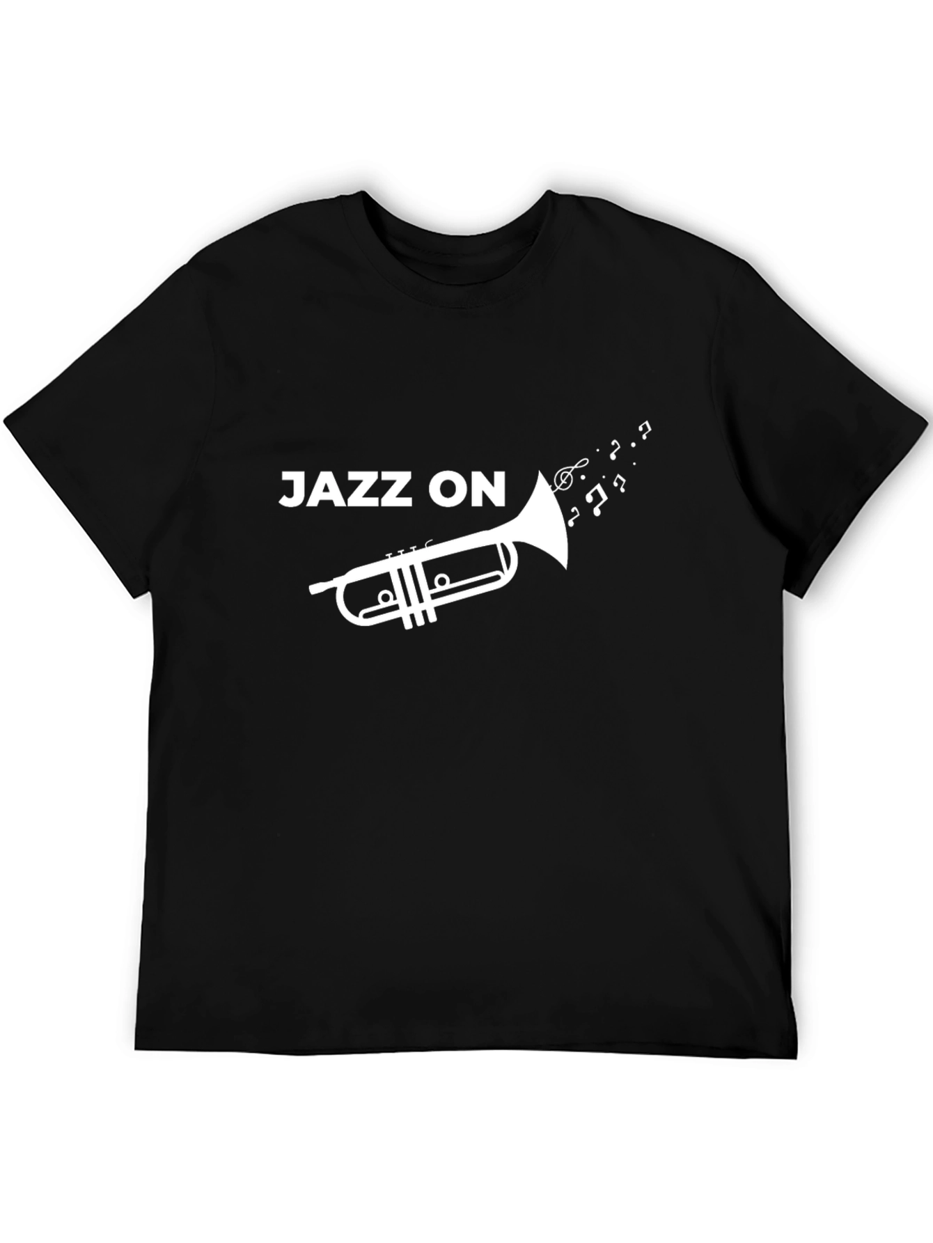 Jazz On T-Shirt - Music Lover Apparel
