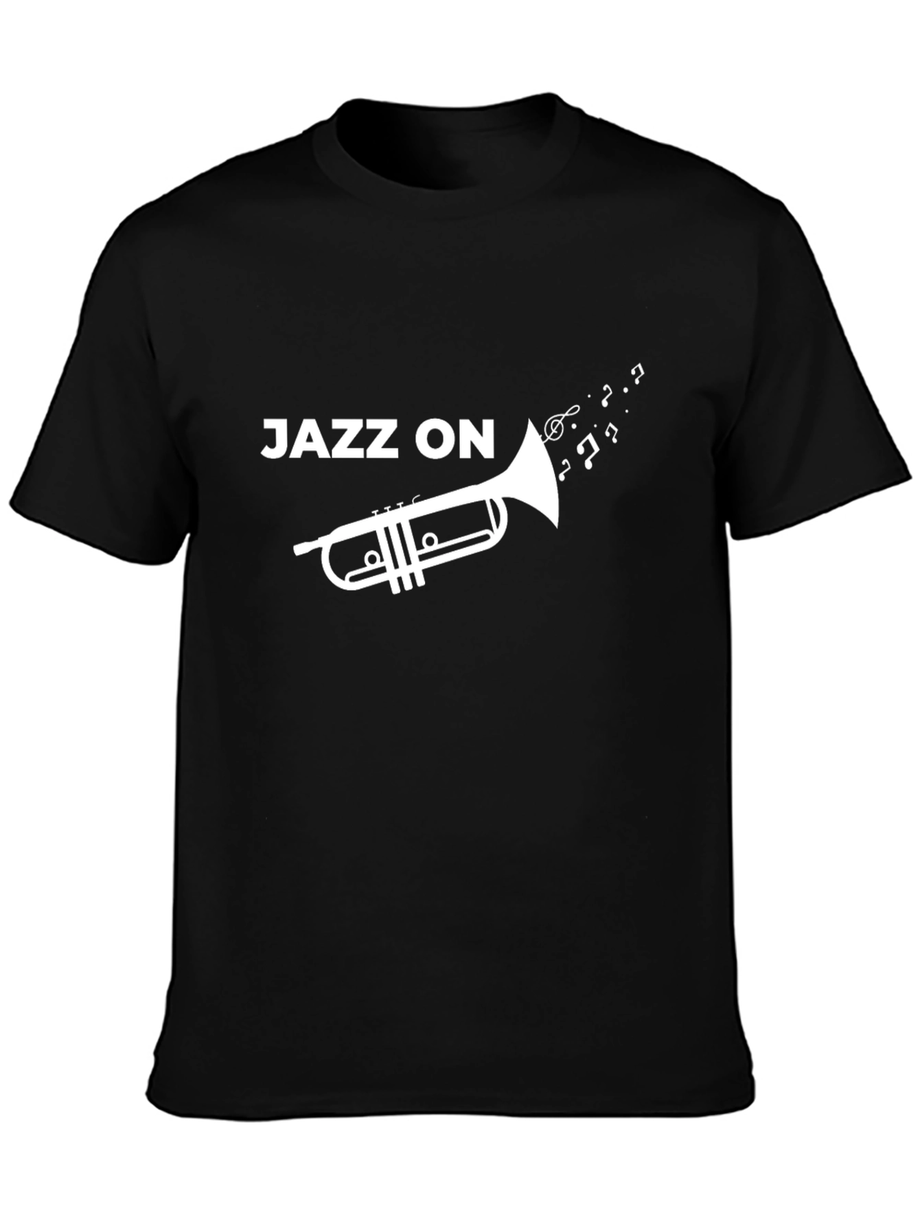 Jazz On T-Shirt - Music Lover Apparel