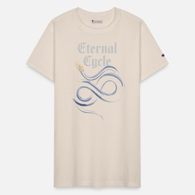 Eternal Cycle Ouroboros Infinity Loop Art