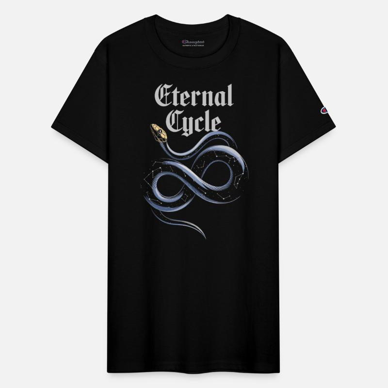 Eternal Cycle Ouroboros Infinity Loop Art
