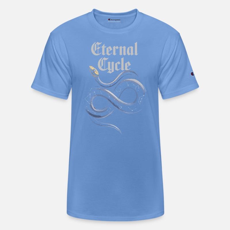 Eternal Cycle Ouroboros Infinity Loop Art