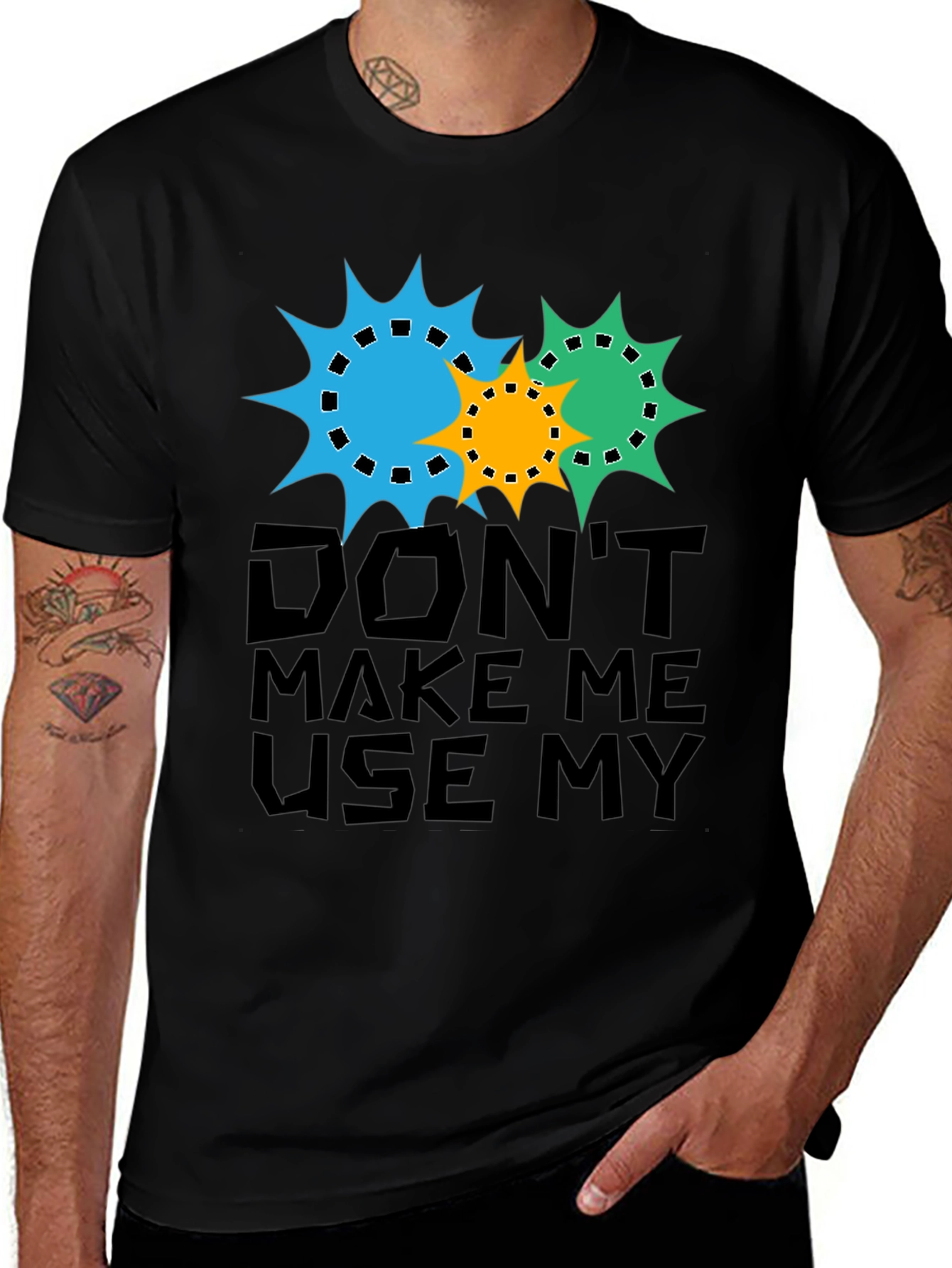 Dont Make Me Use My Teacher Voice T-Shirt