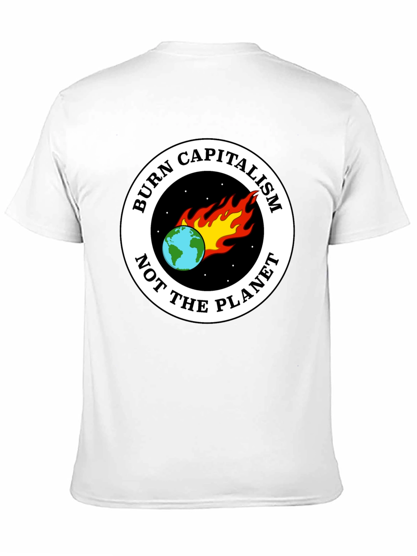 Burn Capitalism Not The Planet Tee