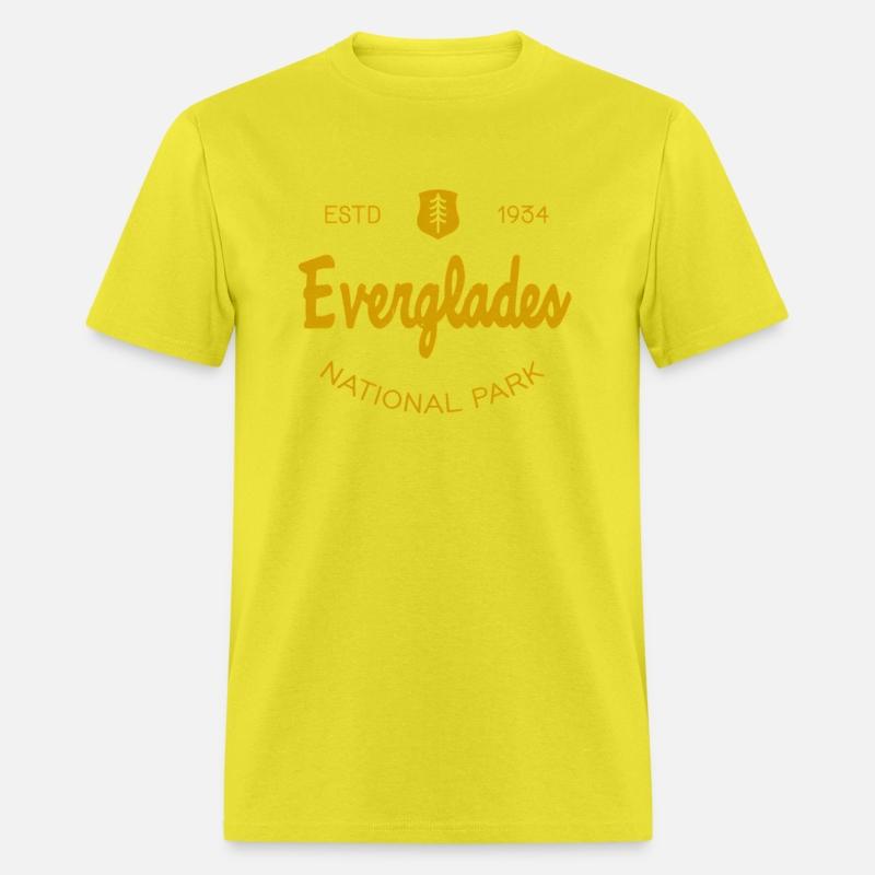 Everglades National Park Script Style Text
