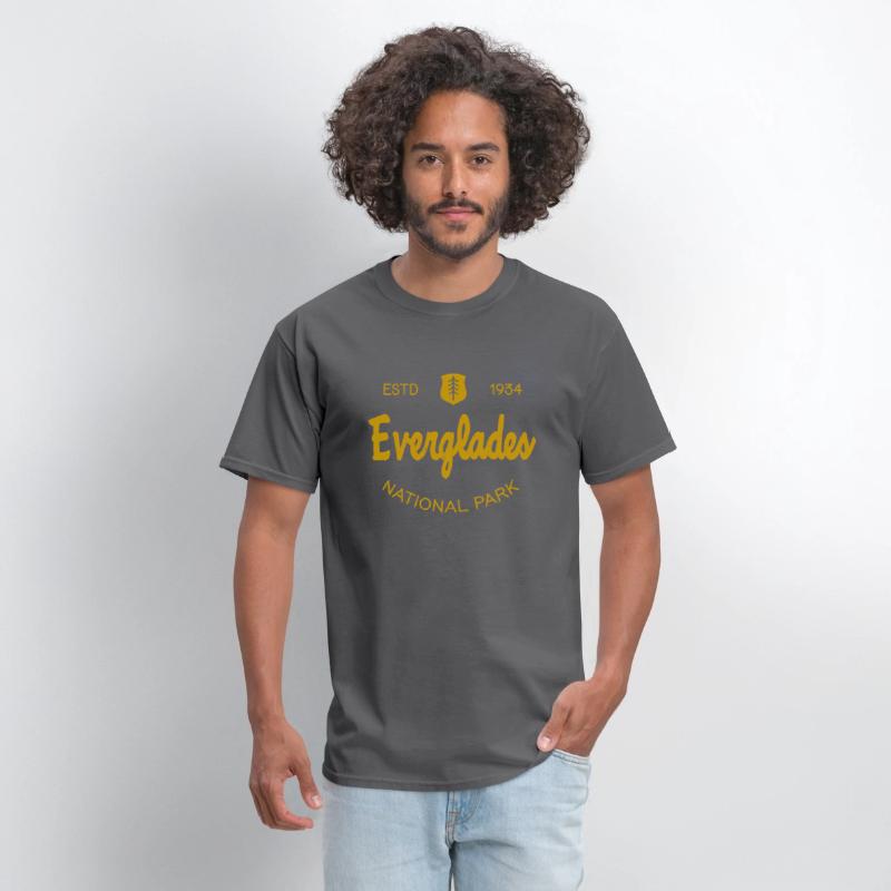Everglades National Park Script Style Text