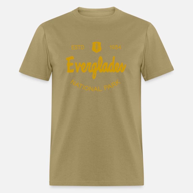 Everglades National Park Script Style Text