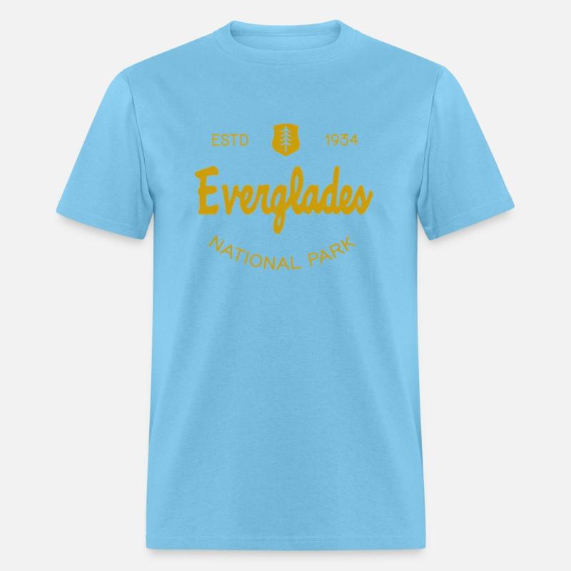 Everglades National Park Script Style Text