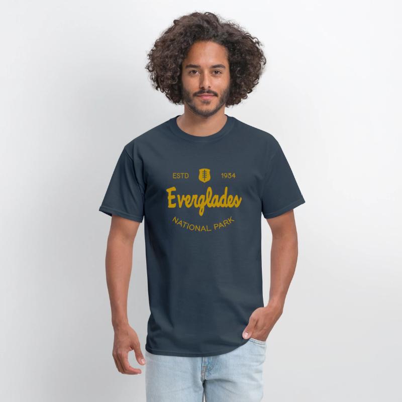 Everglades National Park Script Style Text