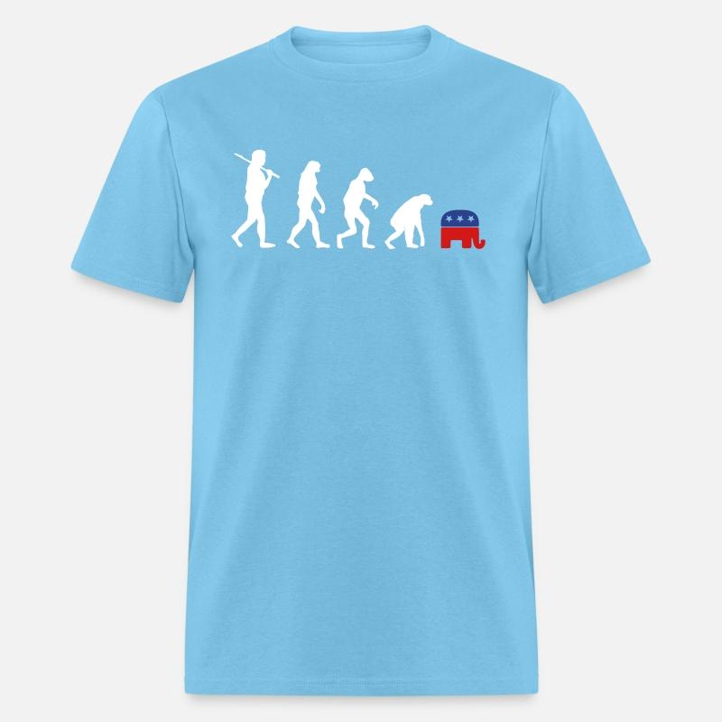 Evolution Backward Republicans election campaign