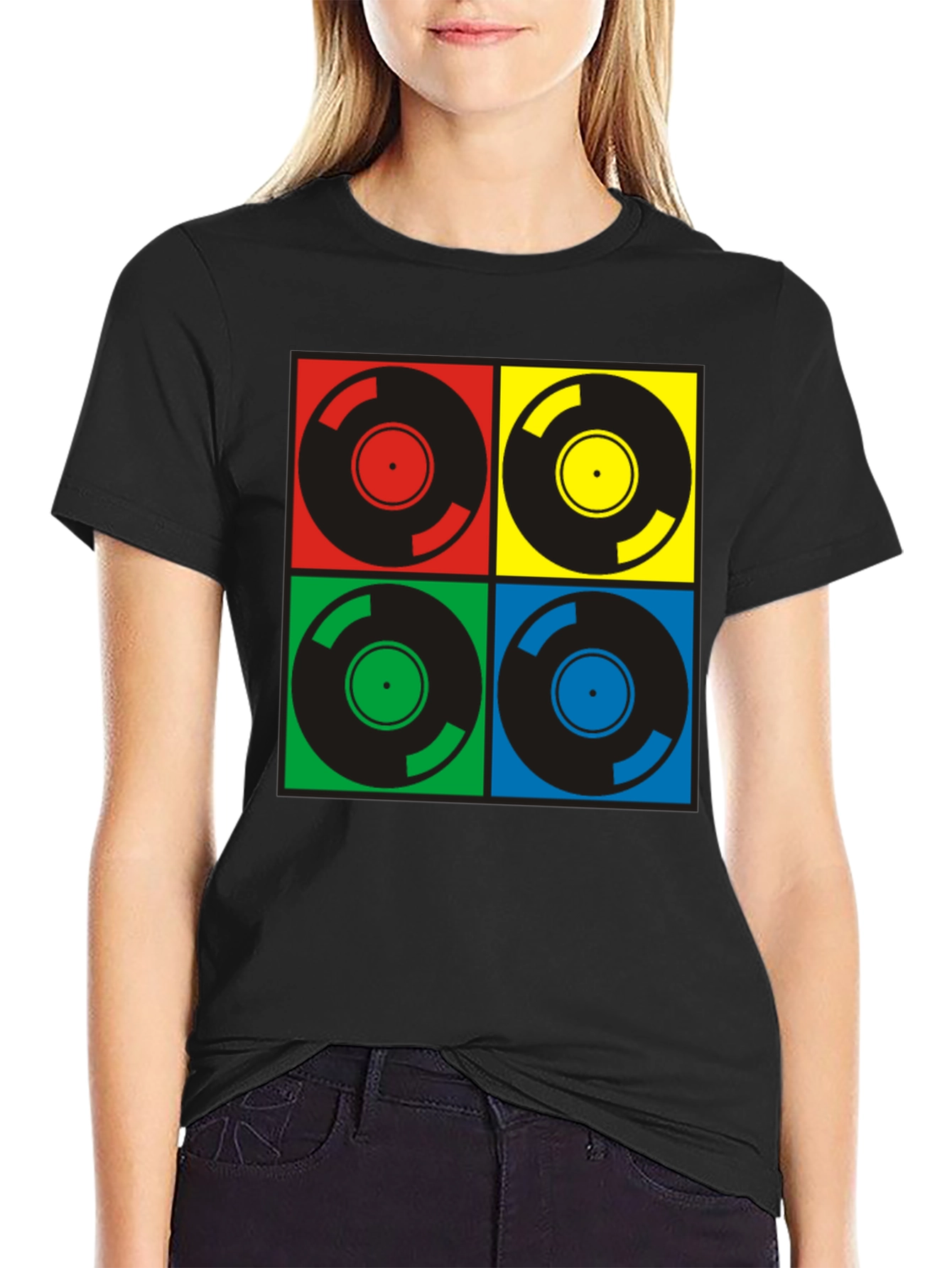 Retro Record Graphic Tee