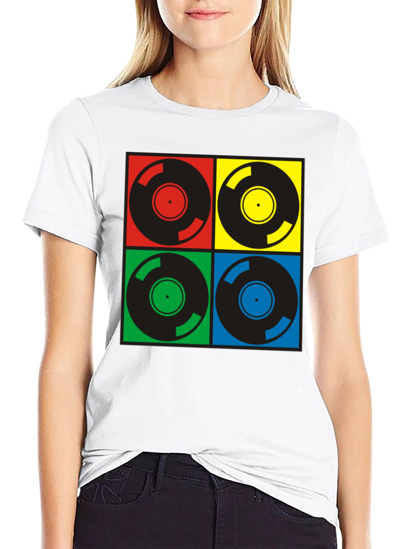 Retro Record Graphic Tee