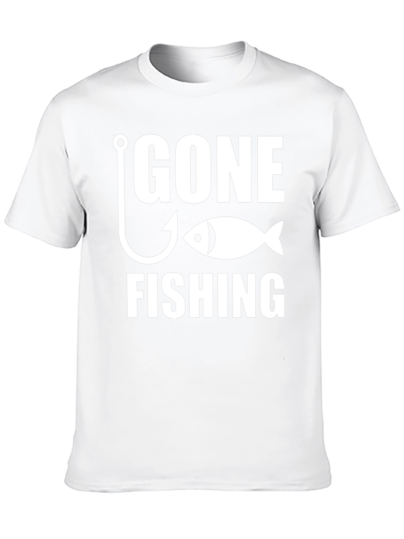 Gone Fishing Graphic T-Shirt
