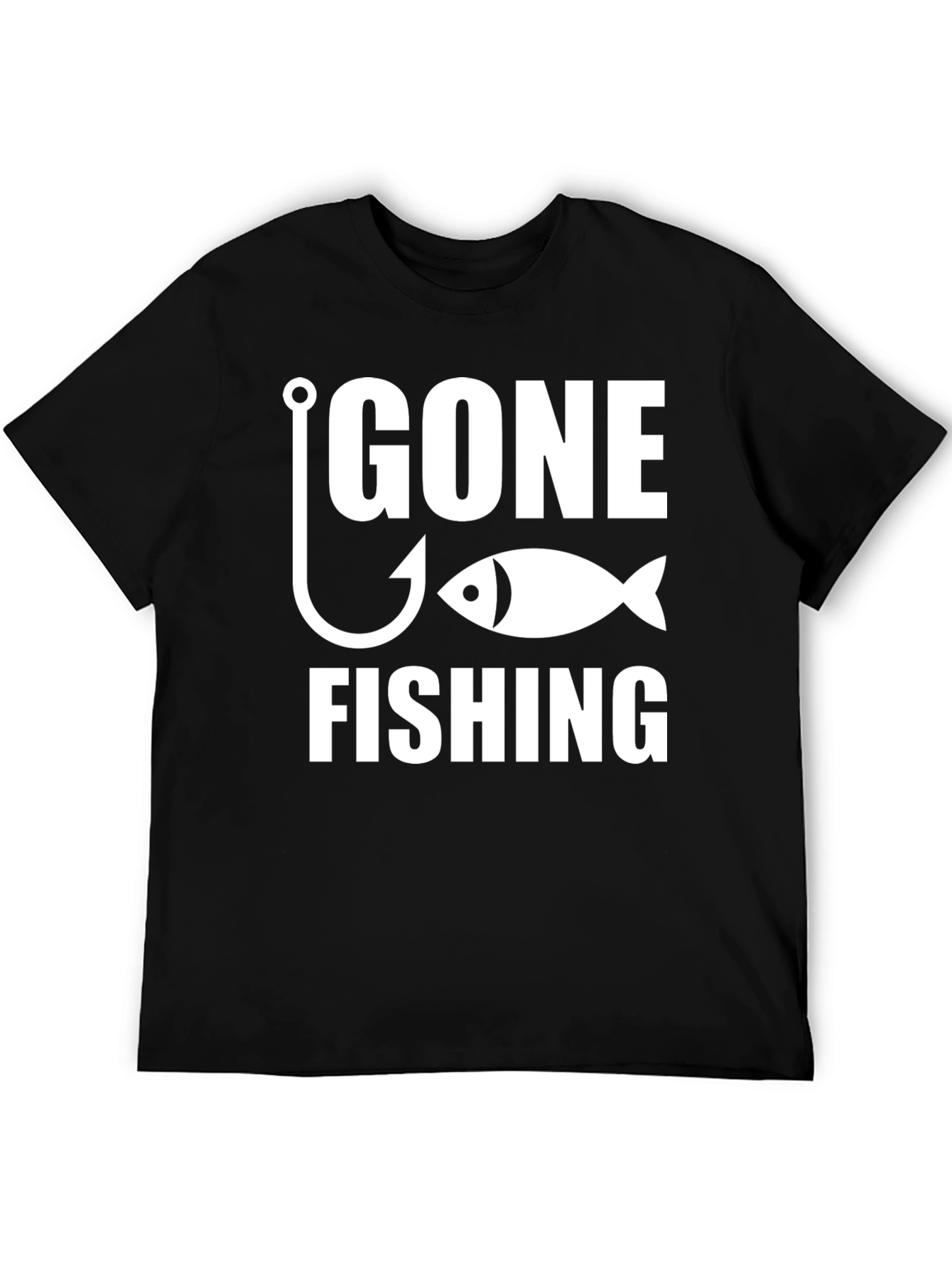 Gone Fishing Graphic T-Shirt