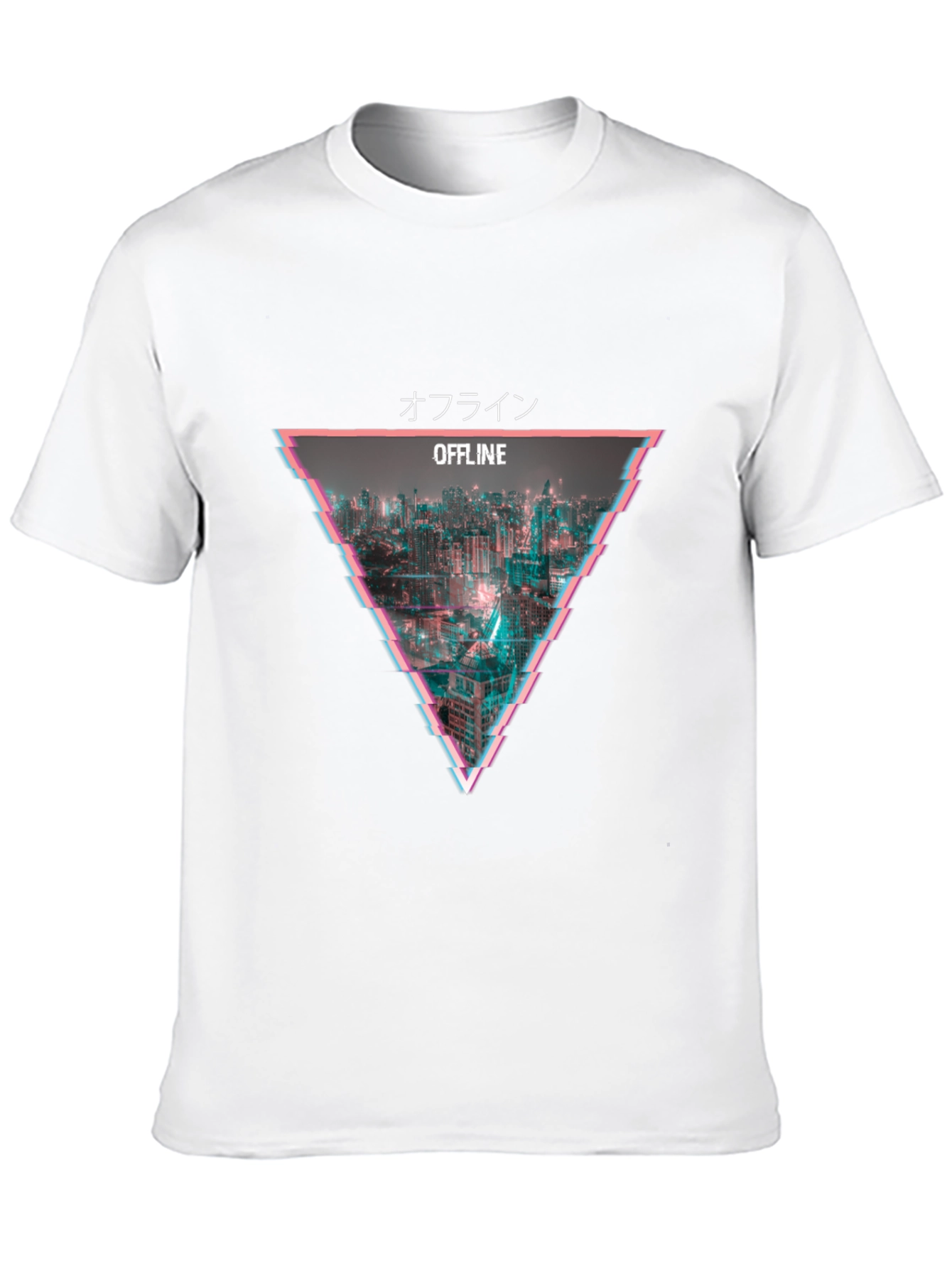 Offline Glitch City T-Shirt - Urban Style