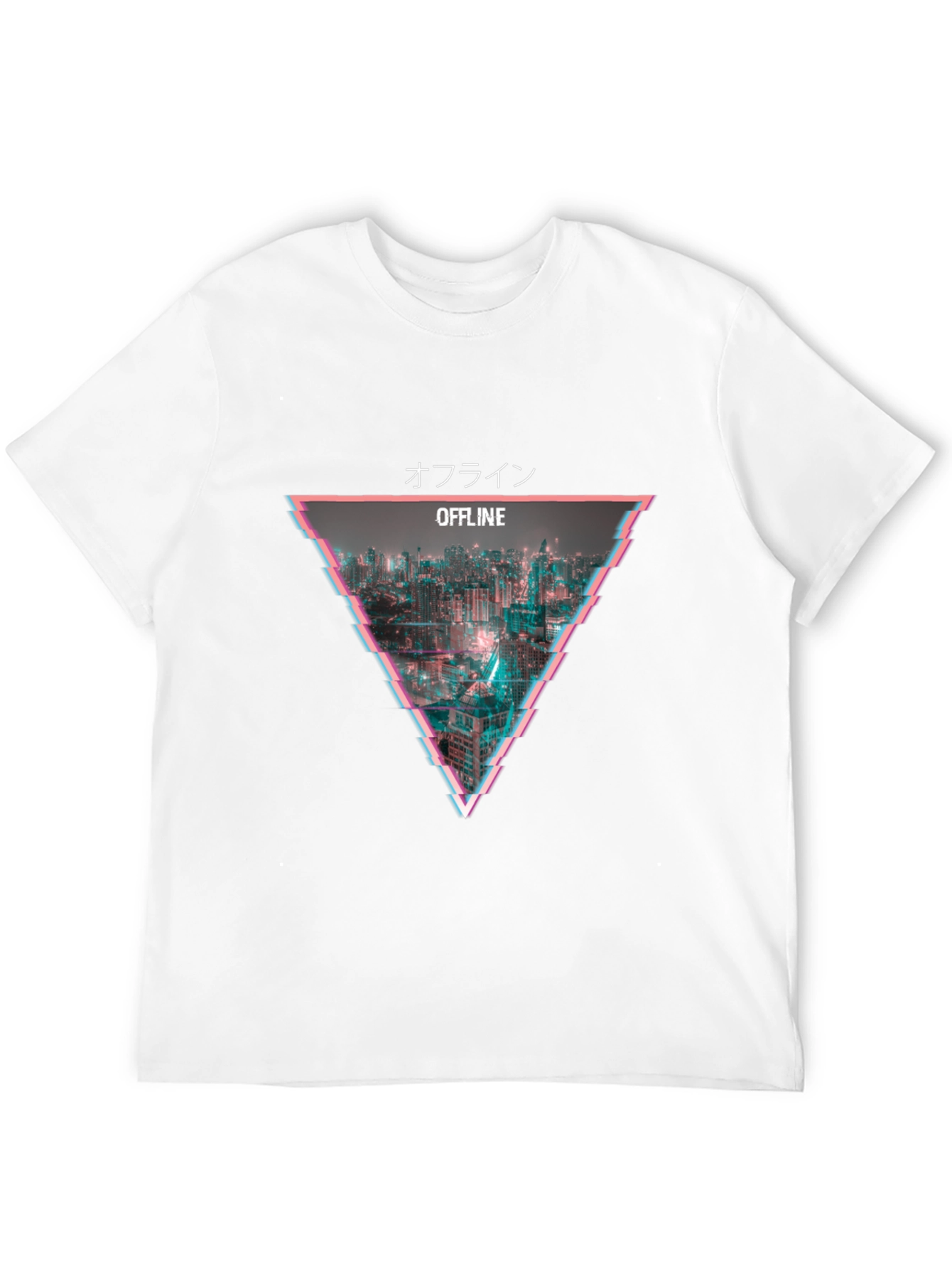 Offline Glitch City T-Shirt - Urban Style