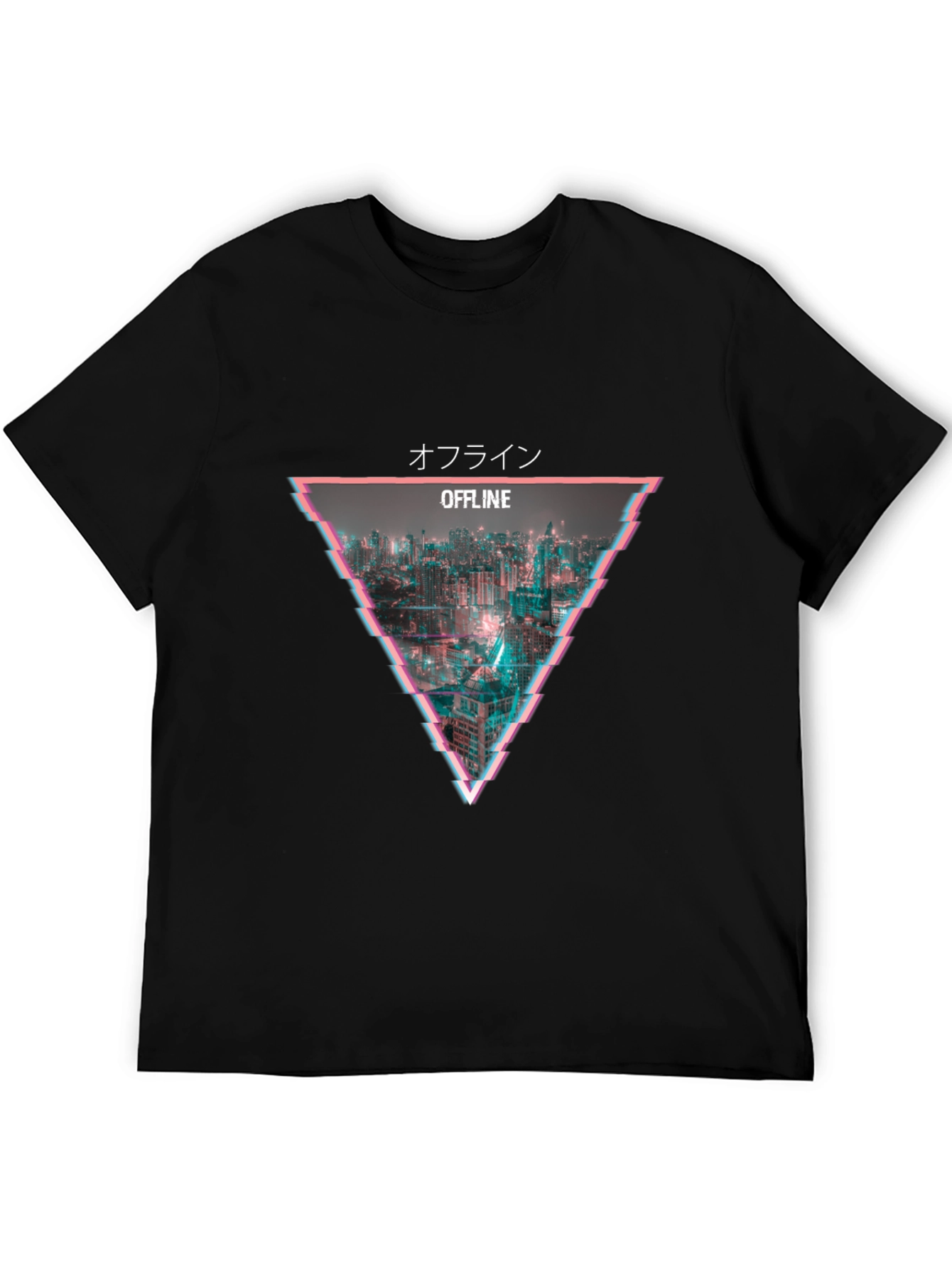 Offline Glitch City T-Shirt - Urban Style