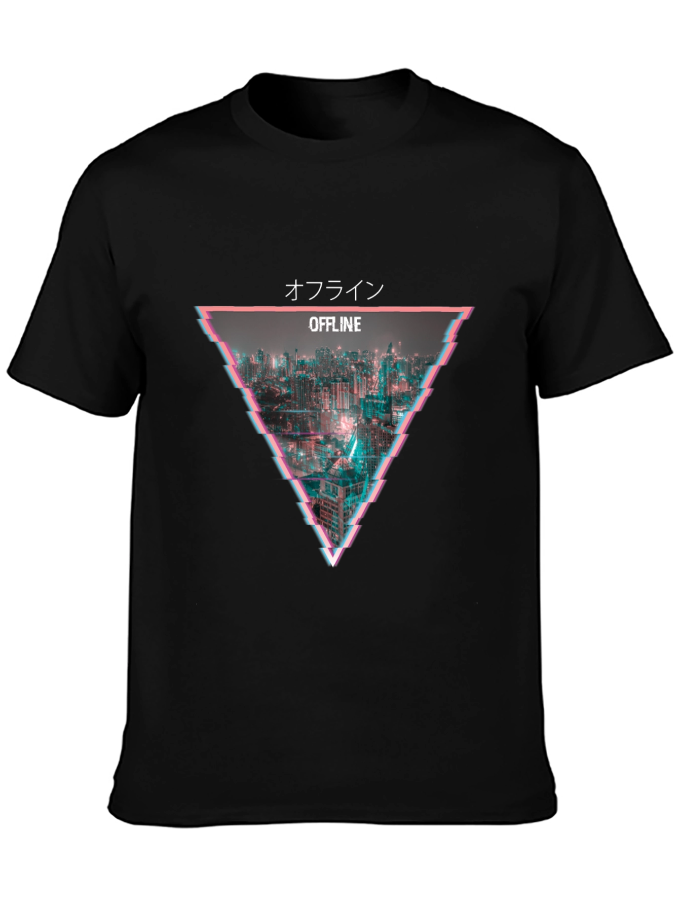 Offline Glitch City T-Shirt - Urban Style