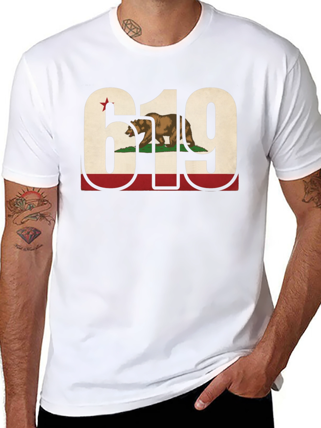 619 California Bear T-Shirt