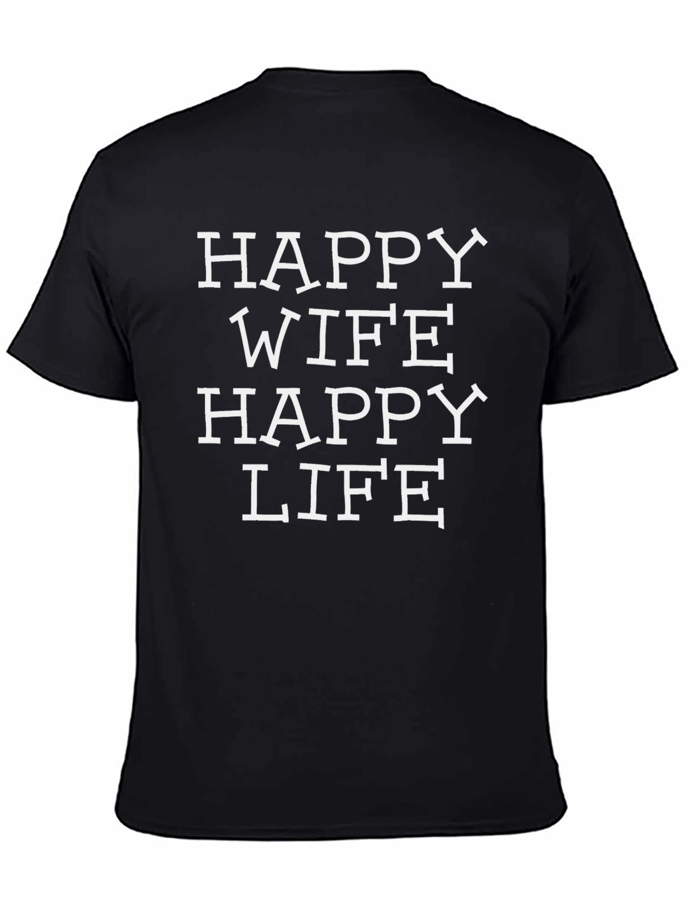 Happy Wife Happy Life Graphic Tee