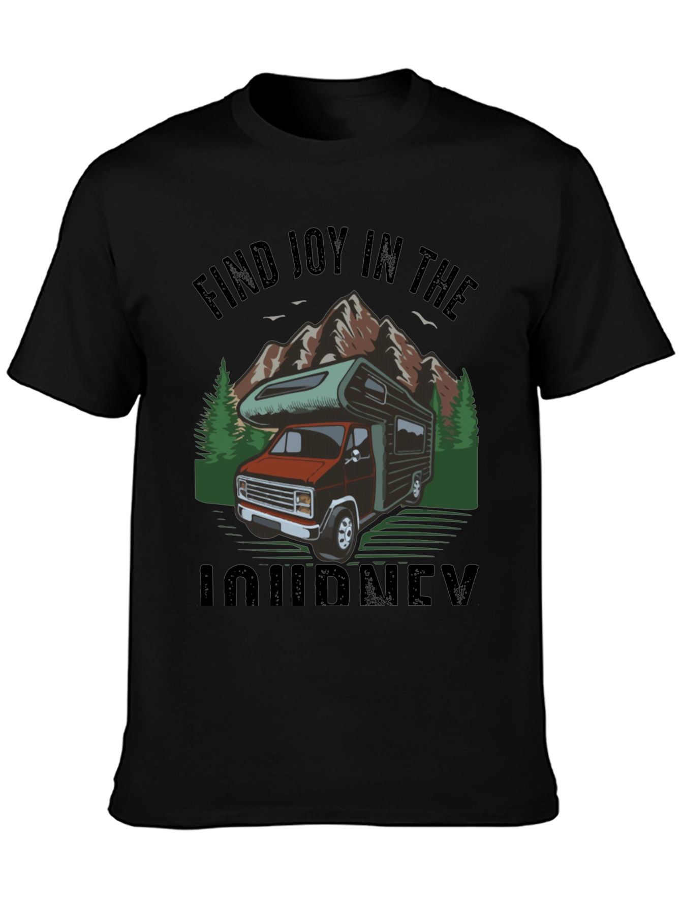 Find Joy in the Journey Camping T-Shirt