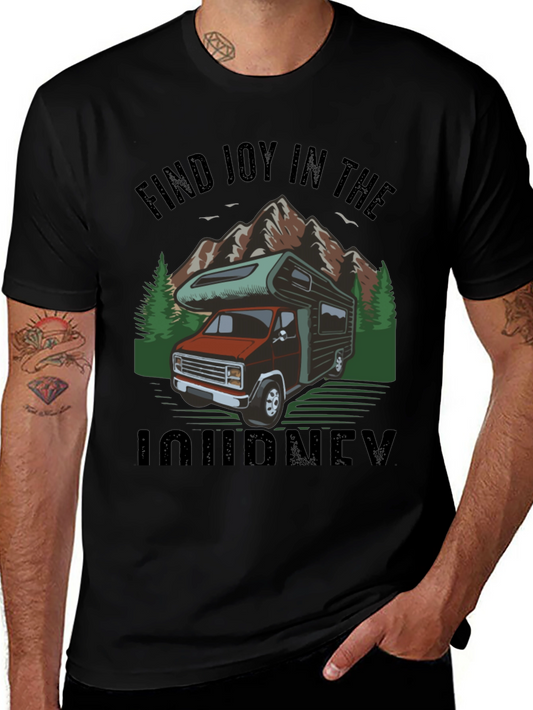 Find Joy in the Journey Camping T-Shirt