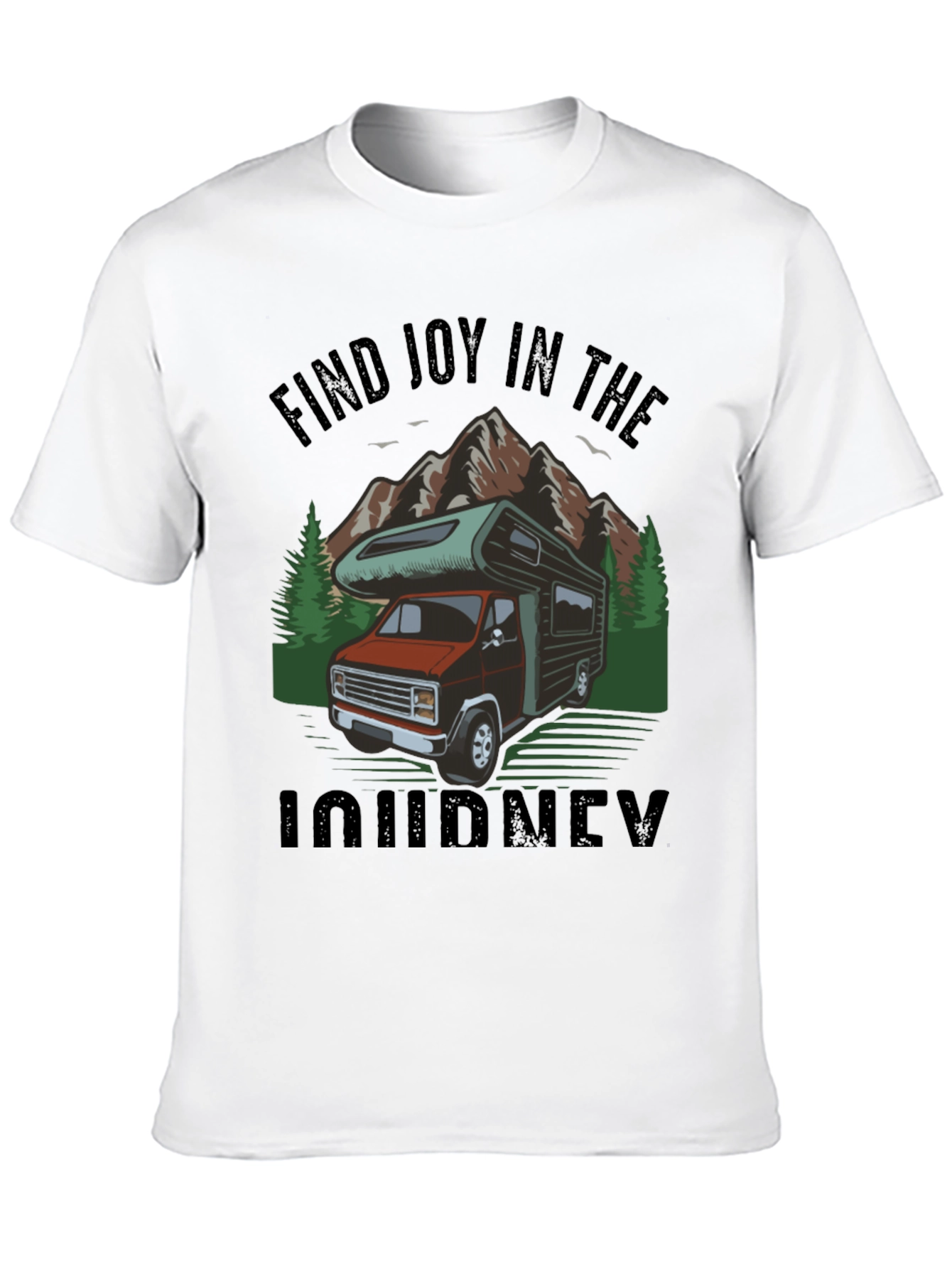 Find Joy in the Journey Camping T-Shirt
