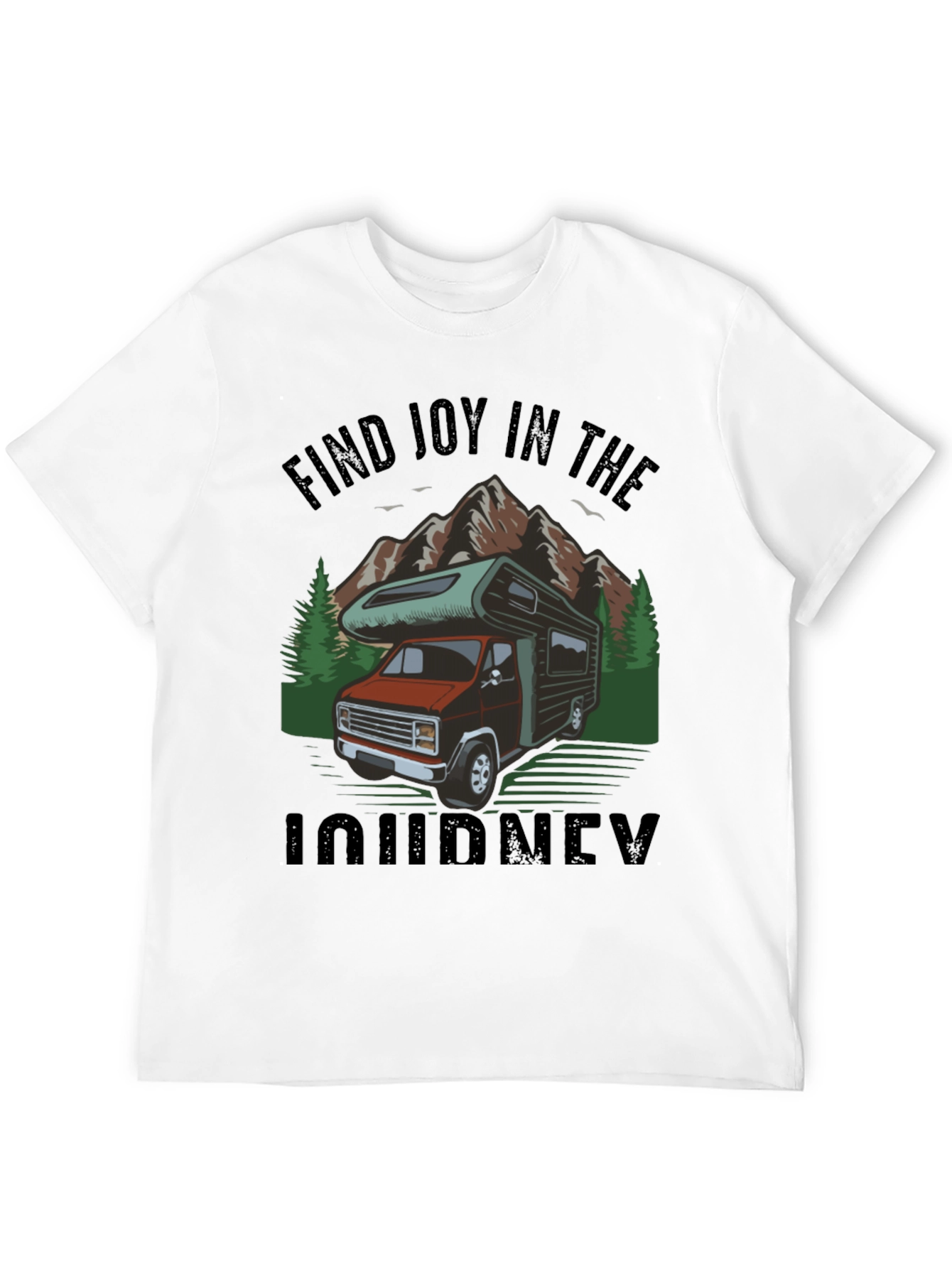 Find Joy in the Journey Camping T-Shirt